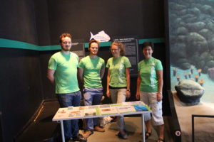 Stand "Überfischung der Meere" (Greenpeace Rostock)