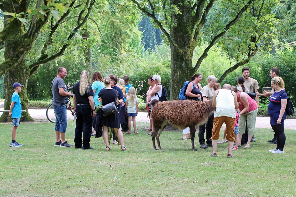 kleine Tierschau auf der Eichenallee - Zooverein