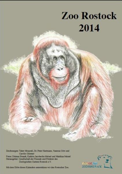 Kalender vom Rostocker Zooverein 2014