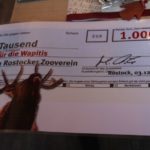 Spendenscheck Tierpatenschaft Wapitis