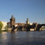 Blick auf die Karlsbrücke Prag