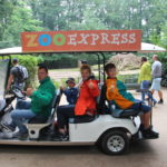 Der ZooExpress als Shuttle beim Artenschutztag 2017