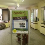 Schild zum Zootier des Jahres - Artenschutztag 2017