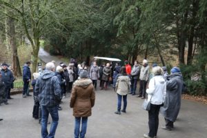 Eingang Trotzenburg - Jahresabschluss Zooverein 2017