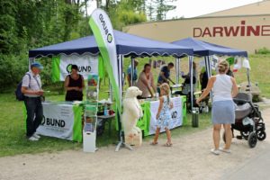 Artenschutztag 2018 - Stand BUND Obsthain, Klimaschutz und Ostseeschutz - Rostocker Zooverein