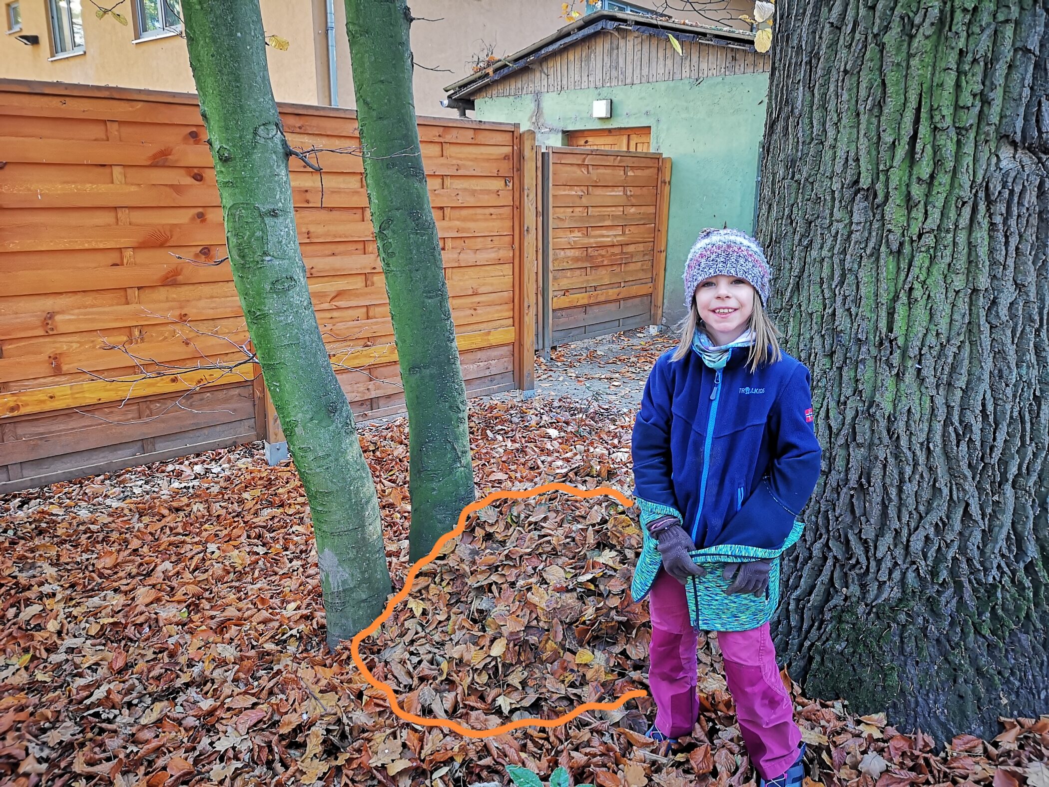 Zooentdecker Die erste Winterbehausung ist angelegt